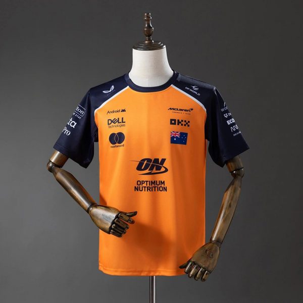 F1 Racing McLaren Team 2025 Orange Suit Shirt PIASTRI #81