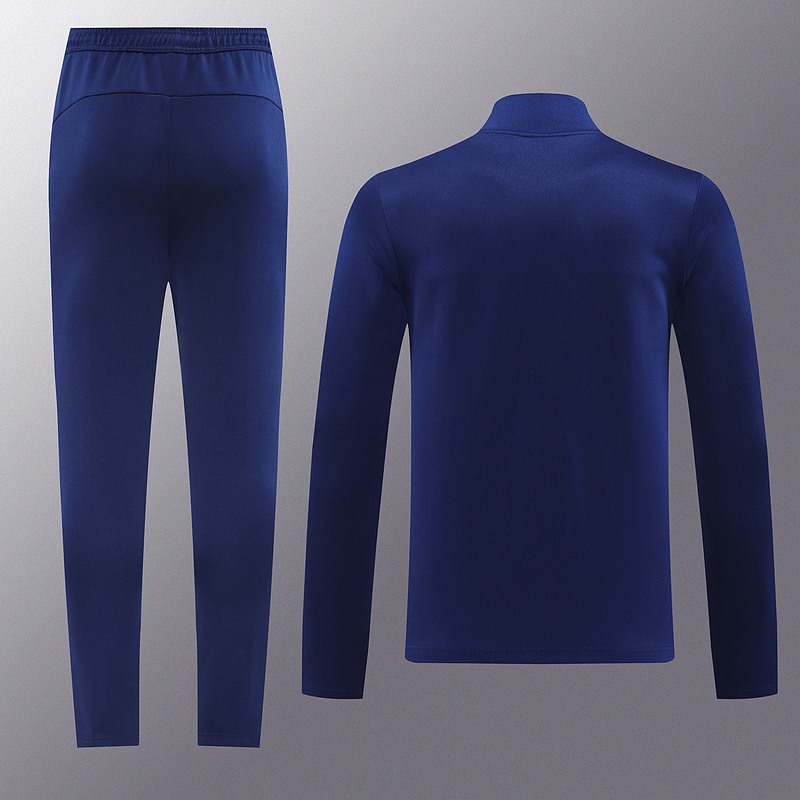 2024 Puma Royal Blue Jacket Training Suit Set Football Team Shirt Sports Fashion