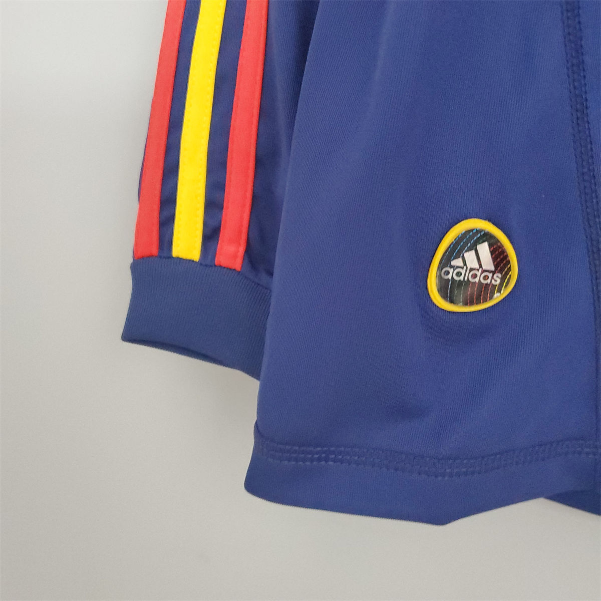 Retro Spain 2010 Away Long Sleeve jersey Fan Version