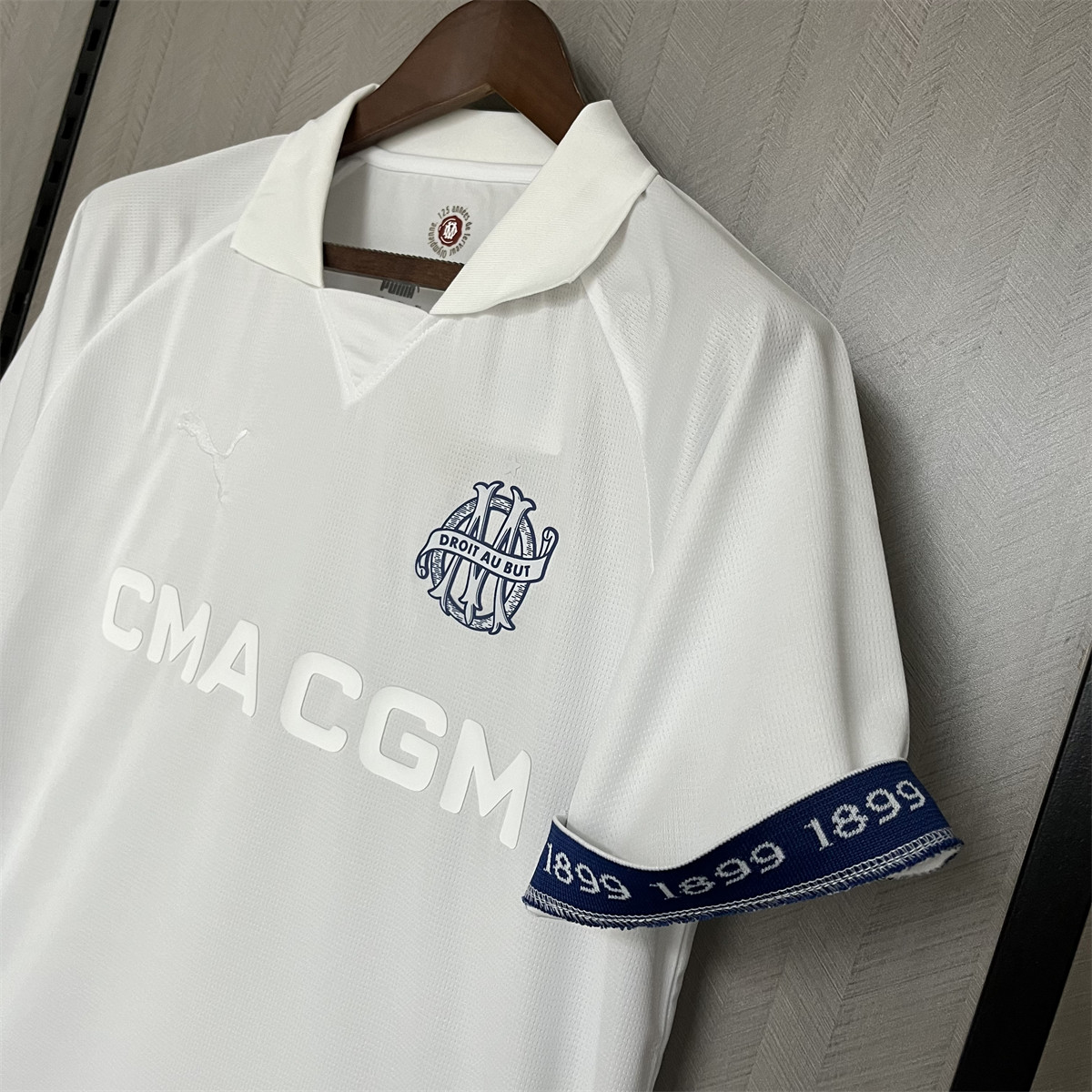 24/25 Marseille 125th Anniversary white Jersey Fan Version