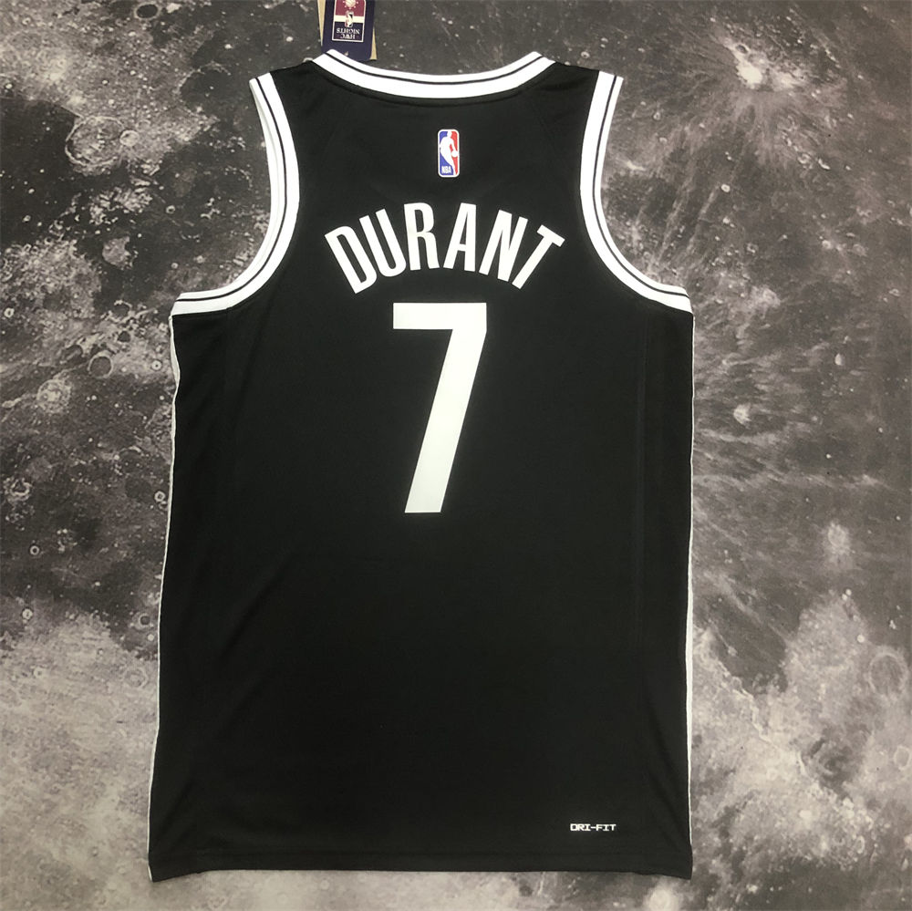 NBA Brooklyn Nets 2022/23 Black Icon Edition Swingman Jersey S-XXL