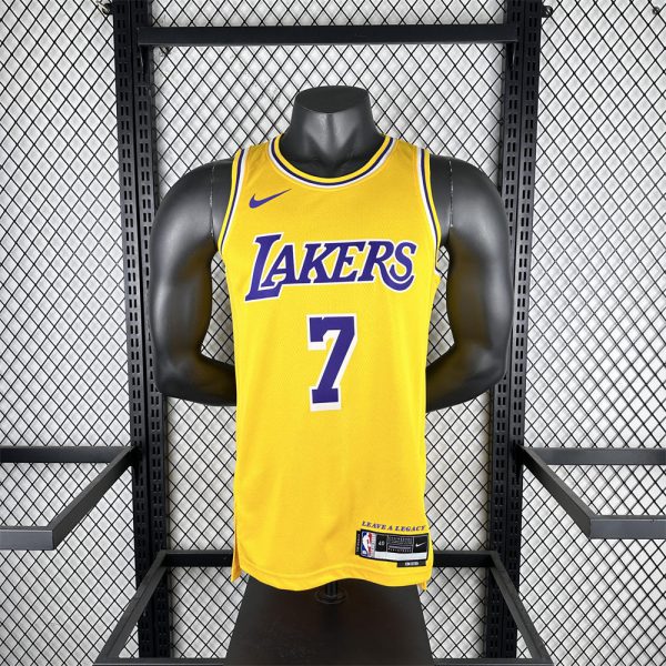 NBA Los Angeles Lakers ANTHONY#7 2022/23 Gold Association Edition Swingman Jersey S-XXL