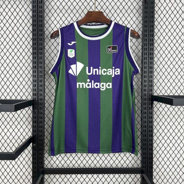 2024/25 Malaga Baloncesto Home basketball Jersey Fan Version