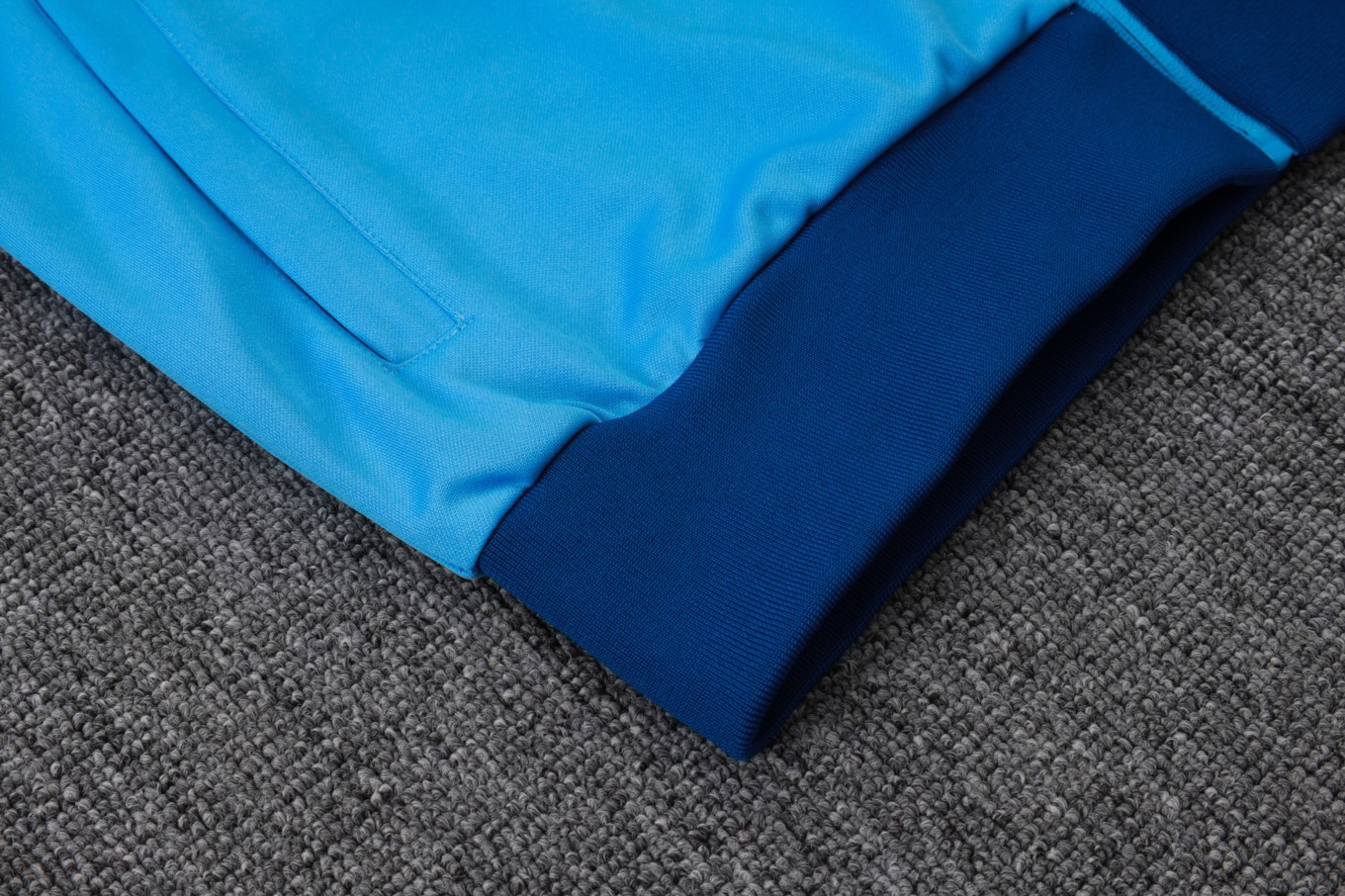 2026 Barcelona Light blue Jacket Training Suit Set
