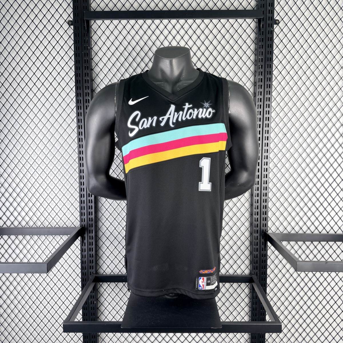 NBA San Antonio Spurs 2026 City Edition Black jersey WEMBANYAMA#1