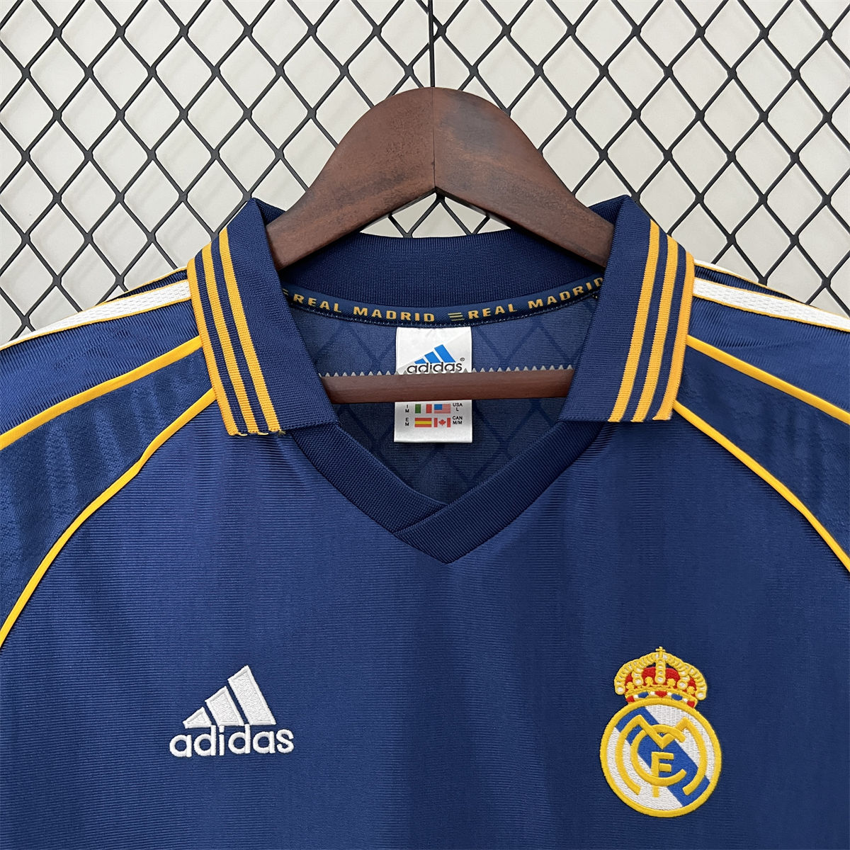 Real Madrid Retro 98/00 Third Away jersey Fan Version