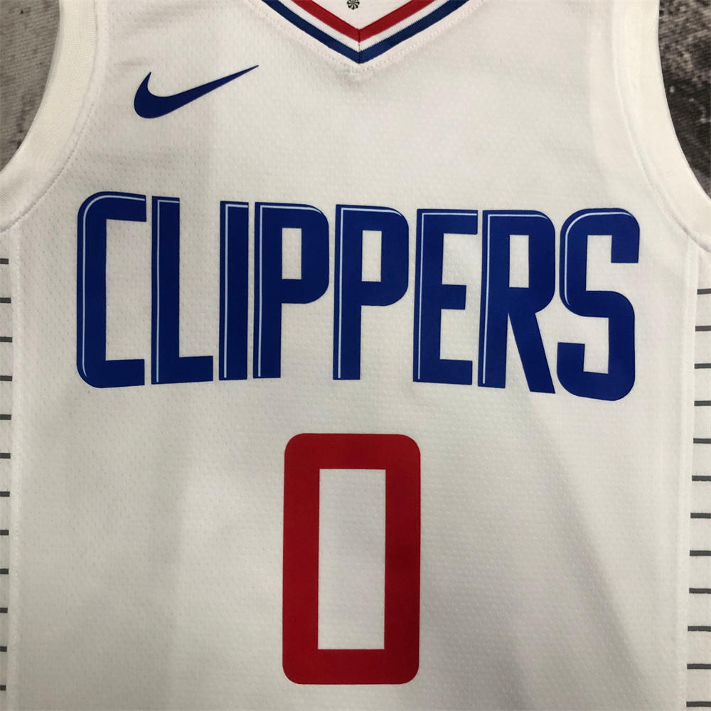 NBA Los Angeles Clippers Jersey WESTBROOK#0 S-XXL
