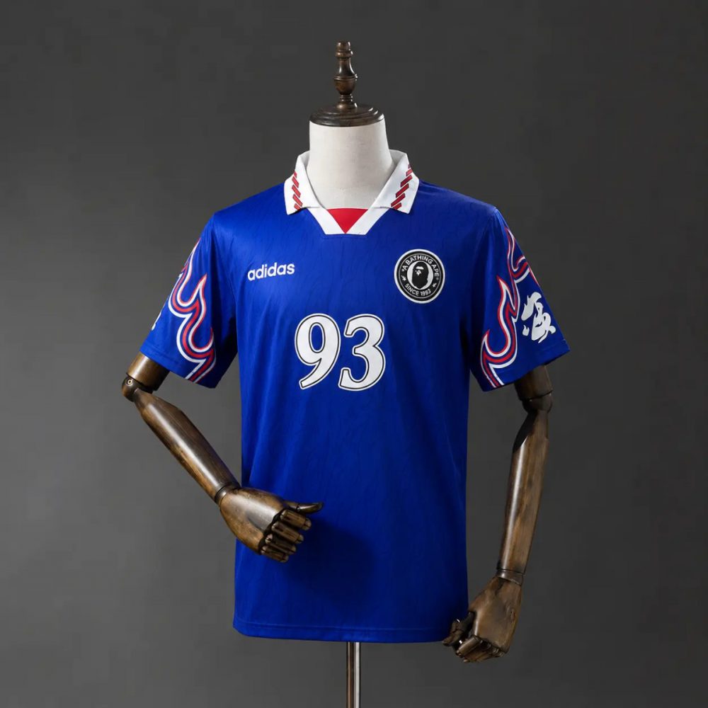 AD x BAPE Flame Japan Jersey Fan Version