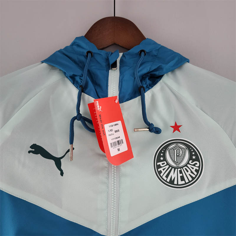 2022 Palmeiras Windbreaker Blue Sport Unifom jersey Sport Unifom