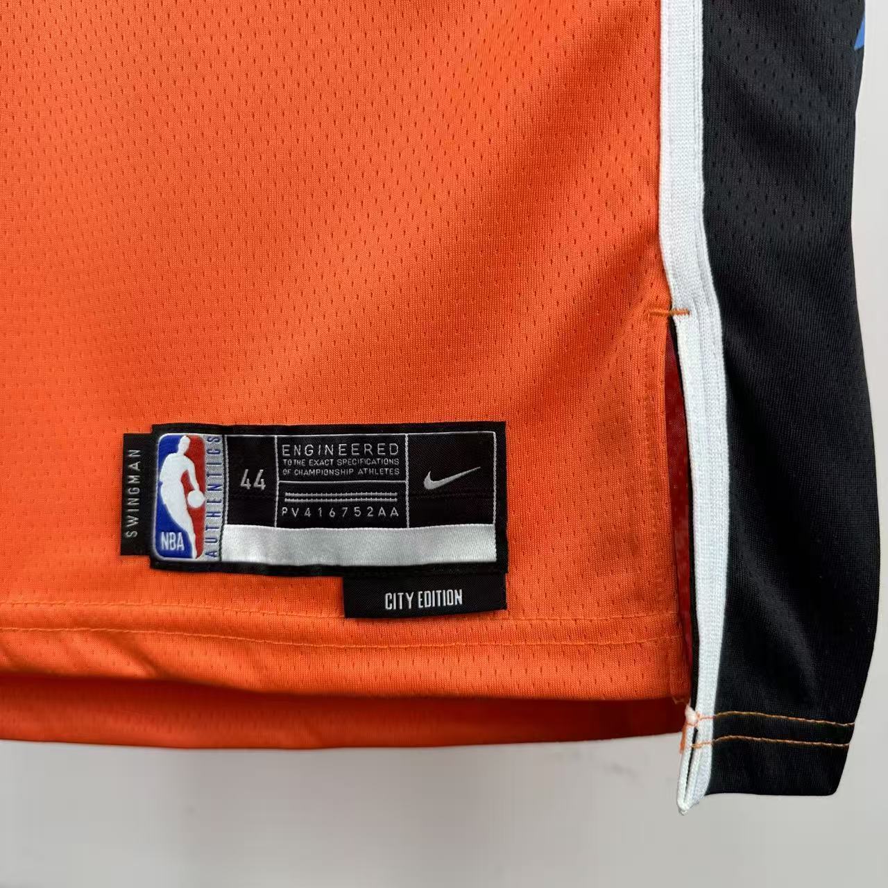 NBA 2026 Los Angeles Clippers City Edition Orange Jersey HARDEN#1