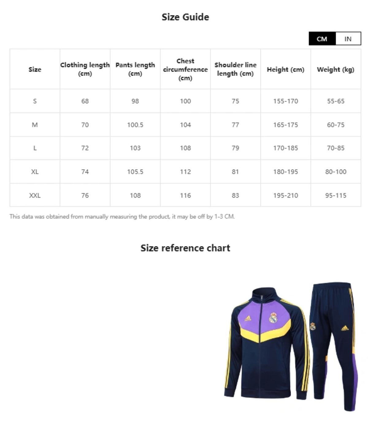 2026 Boca Royal blue Jacket Training Suit Set