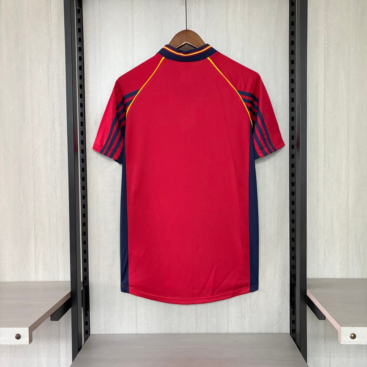 Retro Spain 1998 Home  jersey Fan Version