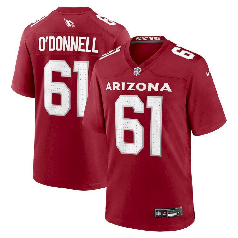 NFL Arizona Cardinals Jeysey O'DONNELL #61