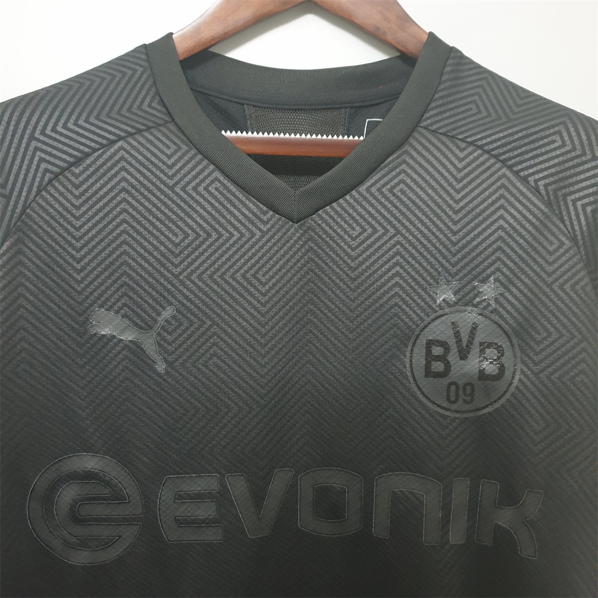 Retro Dortmund Correct version 19-20 Dortmund 100 years jersey Fan Version