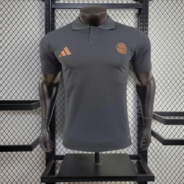 25/26 Bayern Munich POLO Special Edition Black jersey Player Version
