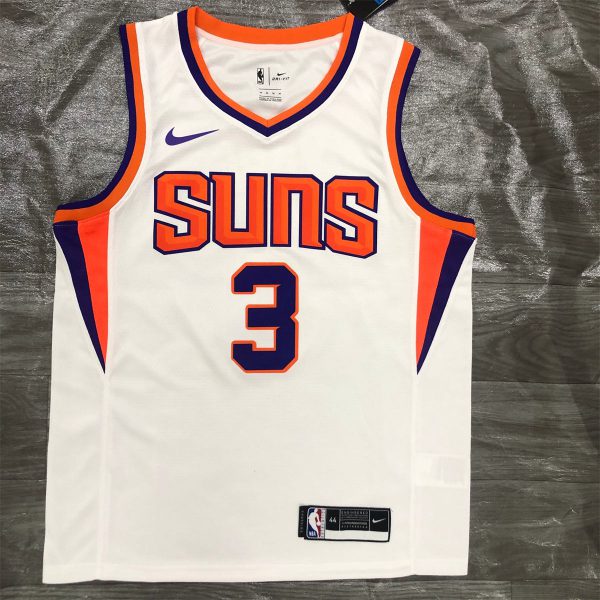 NBA Phoenix Suns V-Neck White jersey PAUL#3 S-XXL