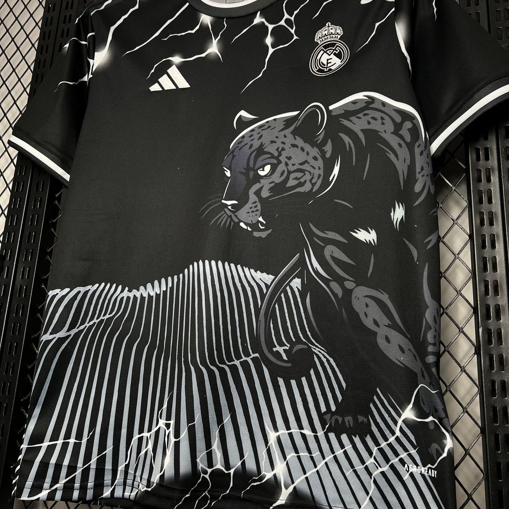 24/25 Real Madrid Special Edition Black Jersey Fan Version