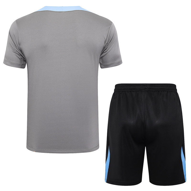 24/25 Tottenham dark grey raining Set Shirt and Shorts