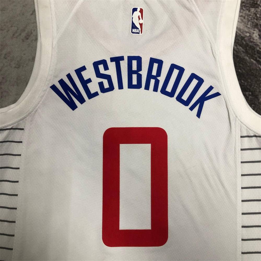 NBA Los Angeles Clippers Jersey WESTBROOK#0 S-XXL