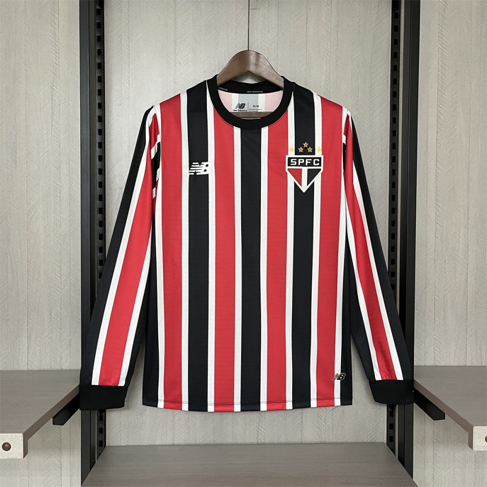 2024/25 Sao Paulo Away jersey Long Sleeve Fan Version