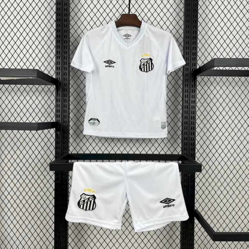 2025/26 Santos Home jersey kids Kits size: 16-28