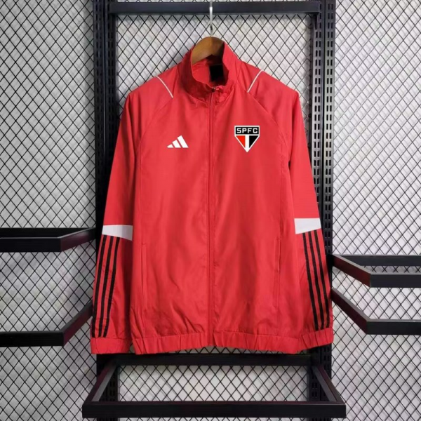 2023 new windbreaker Sao Paulo red Sport Unifom jersey Sport Unifom