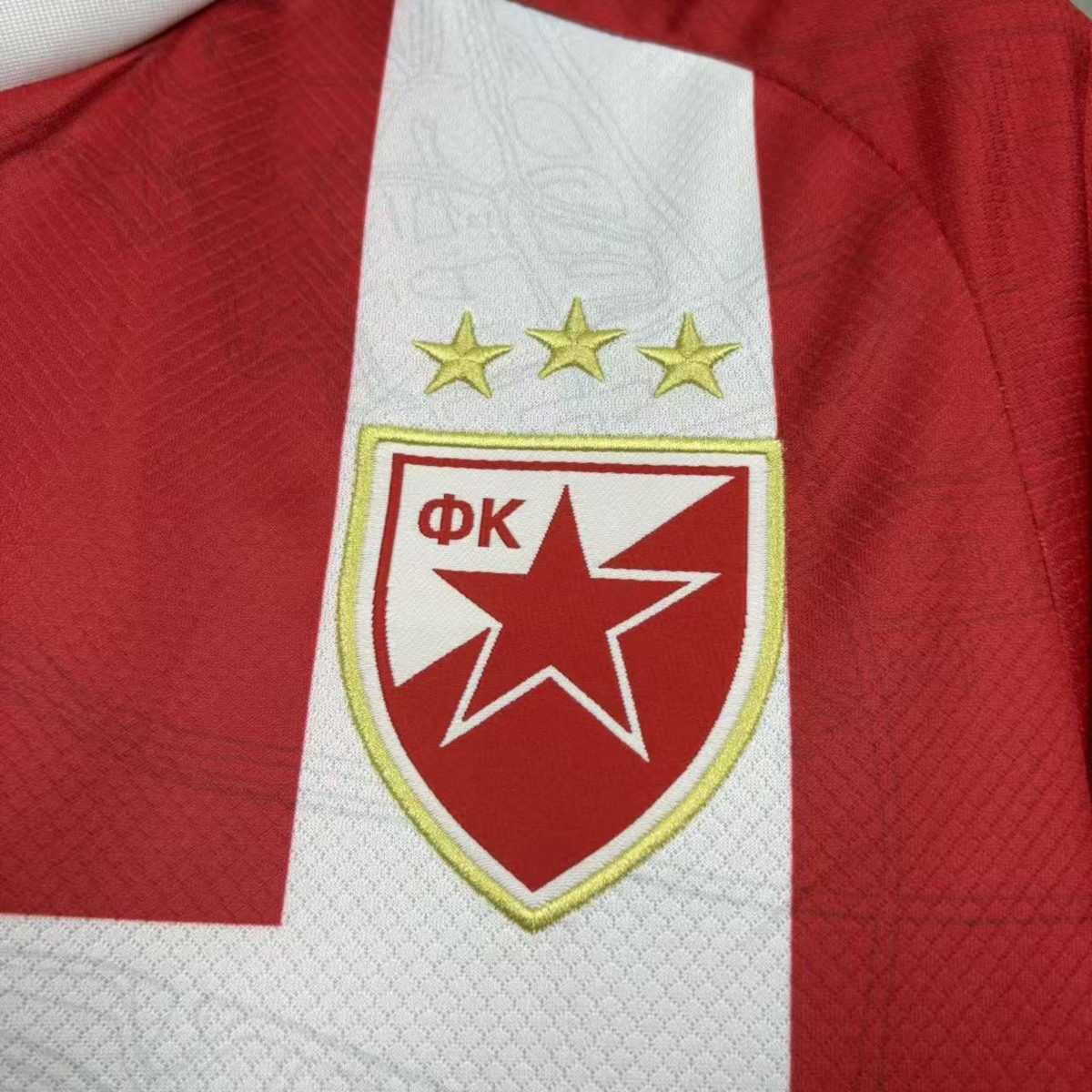 2026/27 Crvena zvezda Home Jersey Fan version