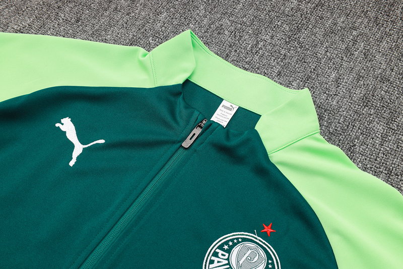 2024/25 Palmeiras Green Jacket Training Suit Set Football Team Shirt Sports Fashion