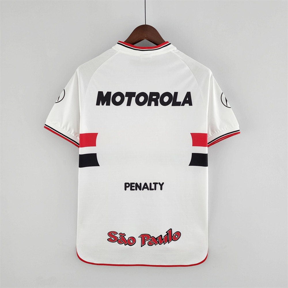 Retro 2000 sao paulo home jersey Fan Version