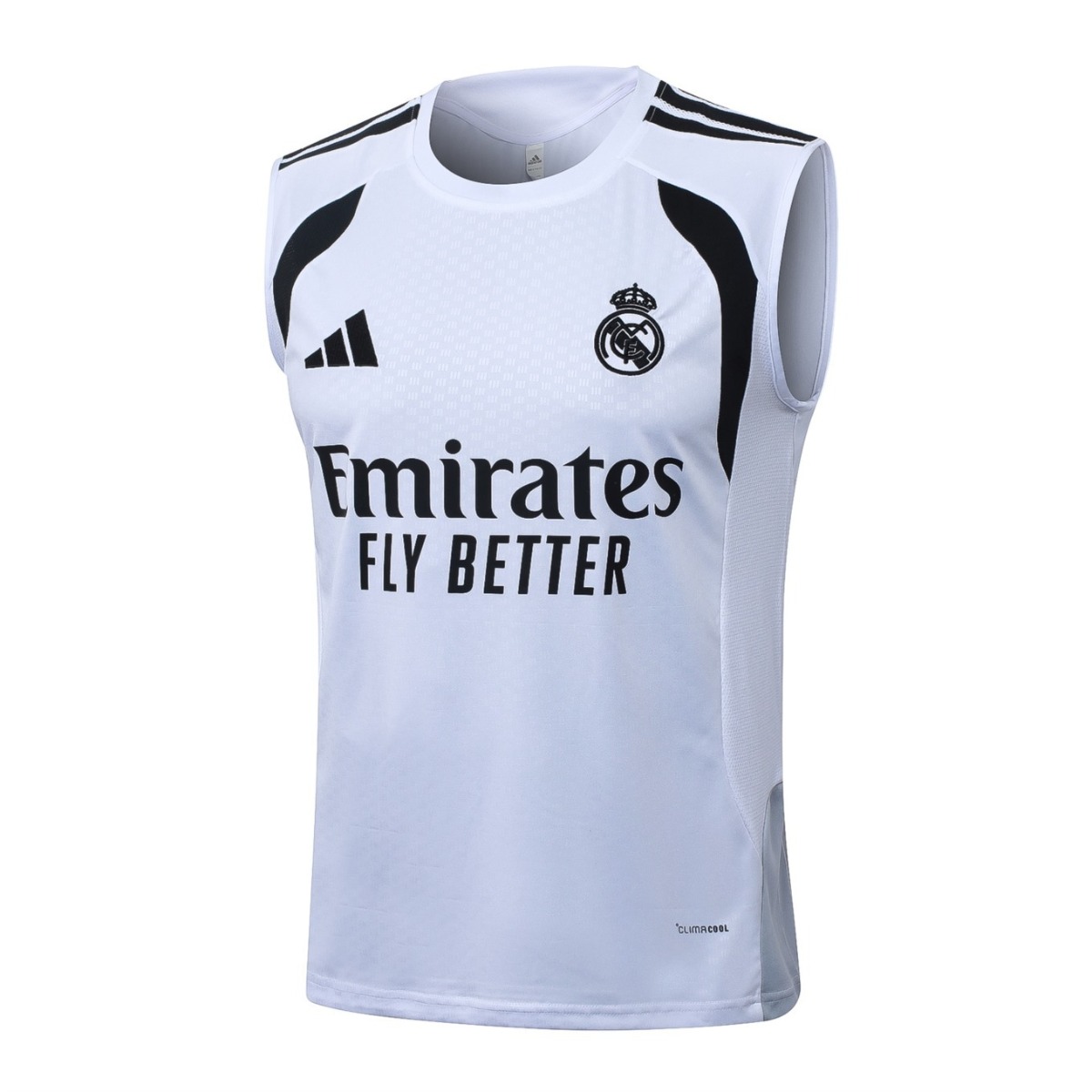 2026 Real Madrid White Training Set Shirt and Shorts