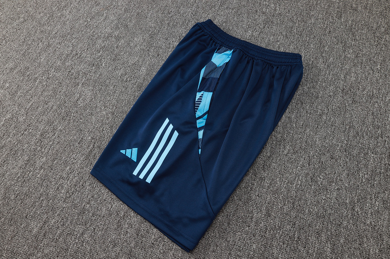 24/25 Arsenal Royal blue Training Set Shirt and Shorts