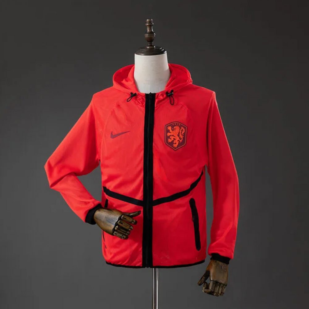 2026 Netherlands Orange Windbreaker