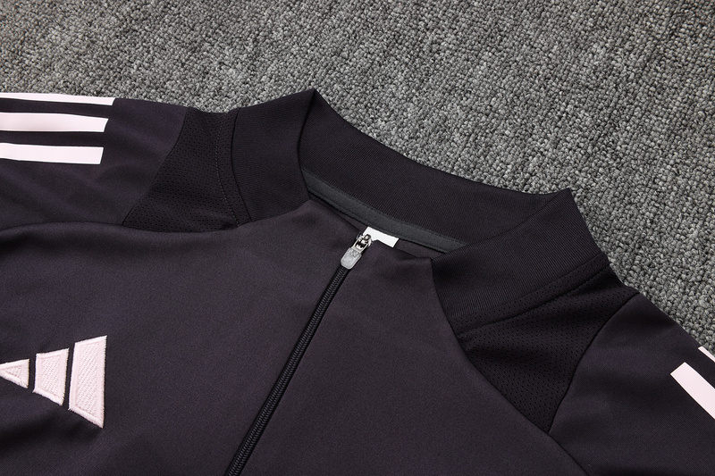 24/25 Arsenal Dark grey Long-sleeved half-pull training kit Football team kit