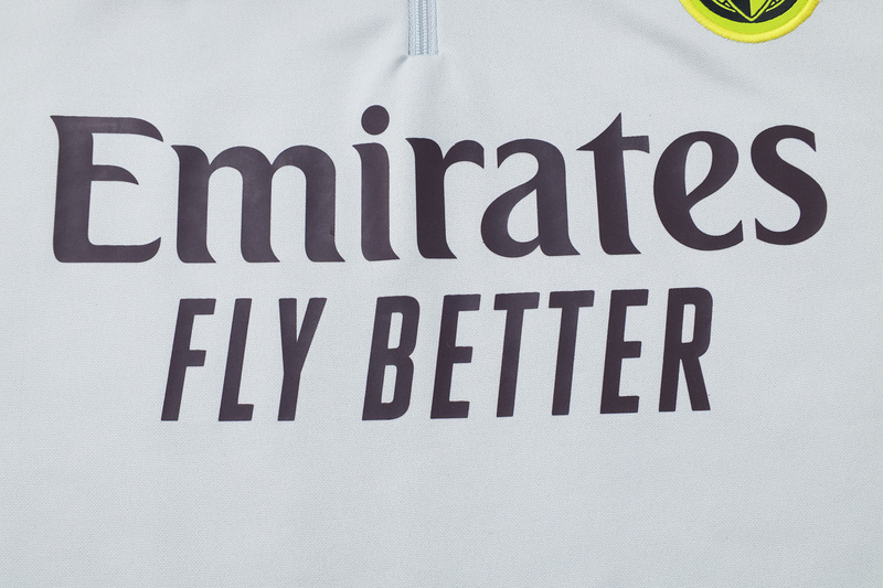2024/25 Benfica Grey Long-sleeved half-pull training kit Football team kit