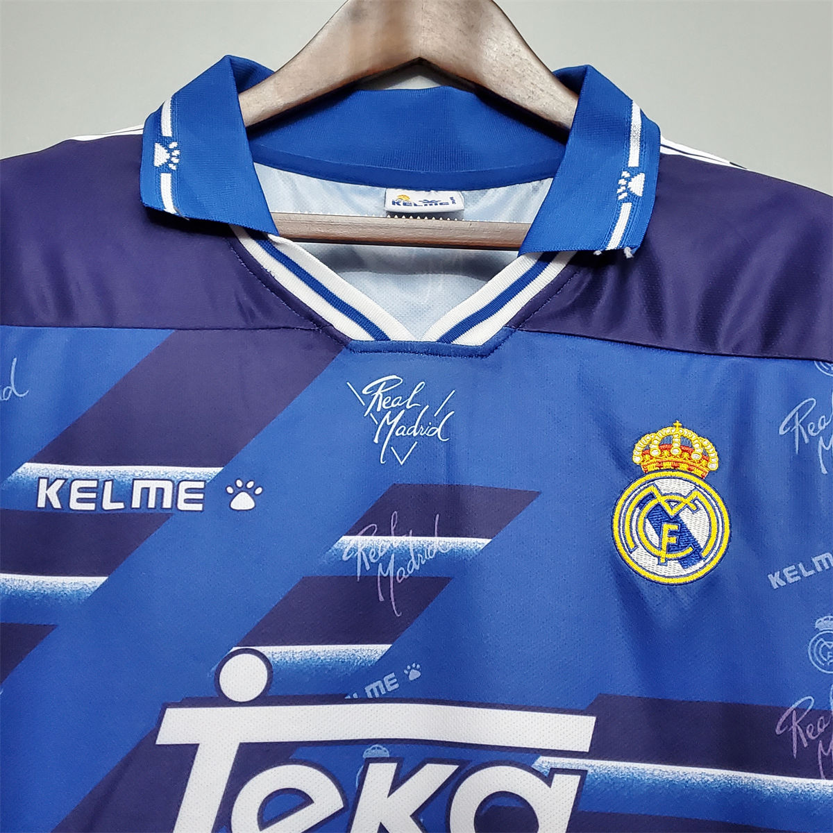 Retro Real Madrid 1994/96 away jersey Fan Version