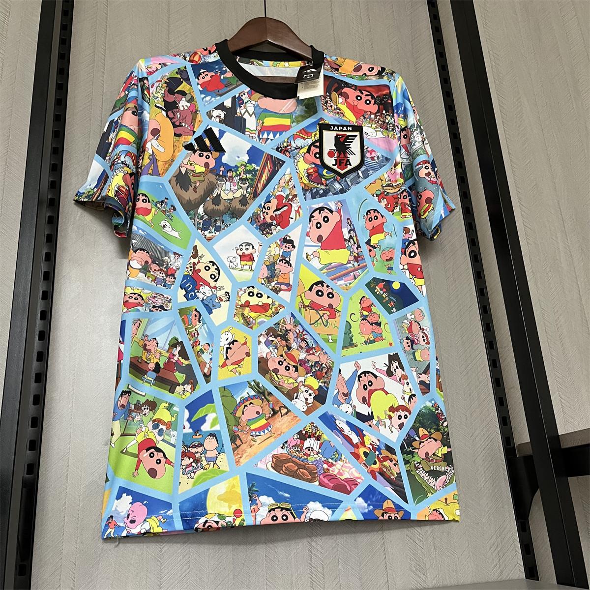 24/25 Japan Anime Crayon Shin-chan Special Edition  Jersey Fan Version