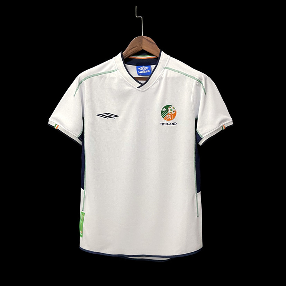 Retro Ireland 2002 Away jersey Fan Version