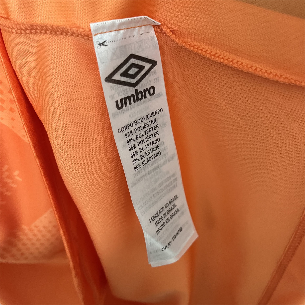 2024/25 Fluminense Goalkeeper Orange jersey Fan Version