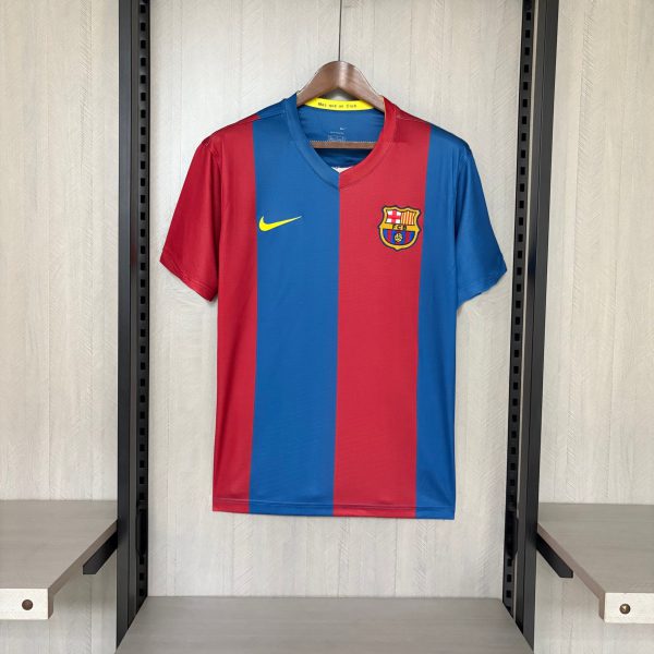 Retro Barcelona 06/07  home jersey Fan Version