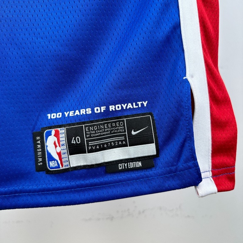 NBA Scaramento Kings 2024 V-Neck City Edition Blue jersey LAVINE#8 S-XXL