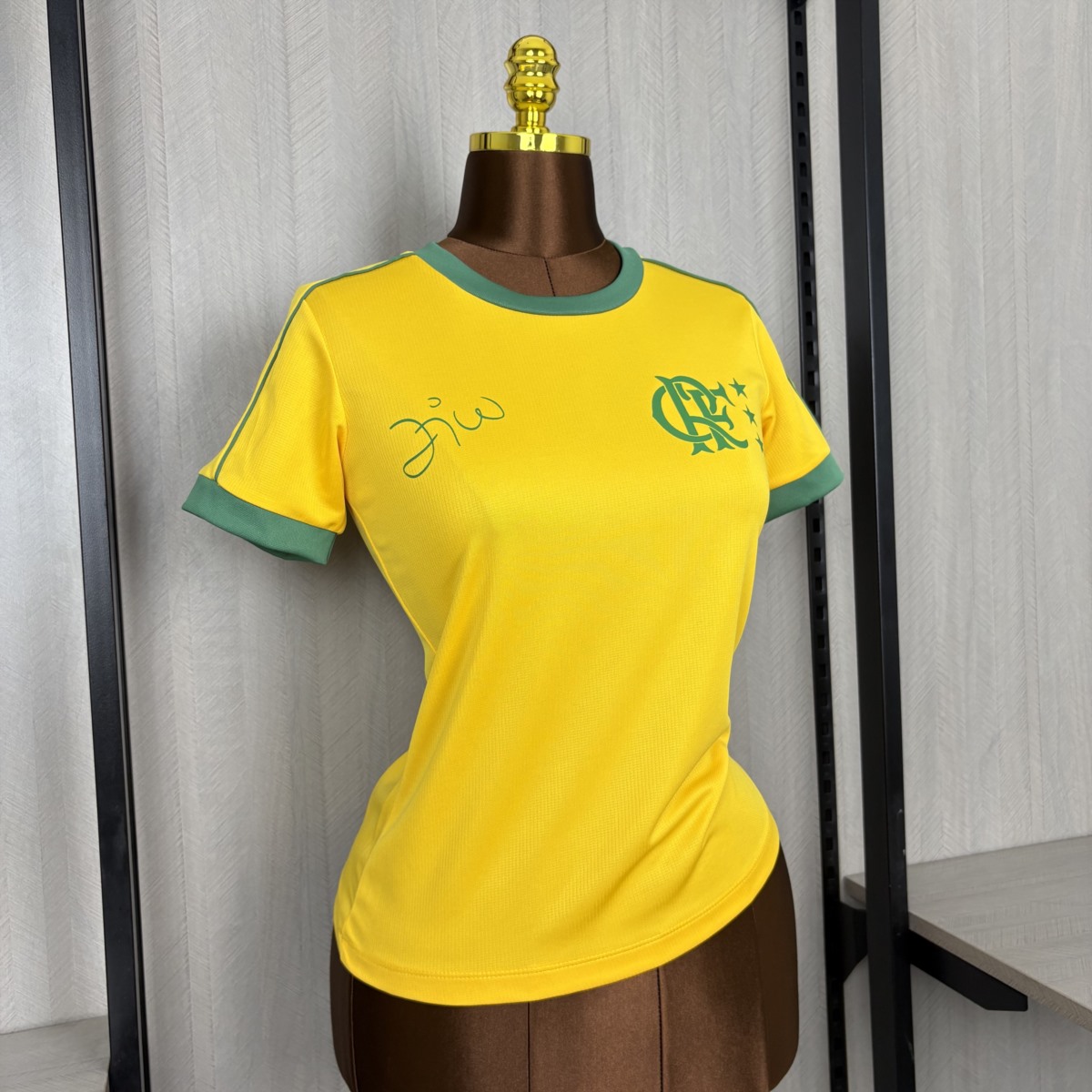 Women's 2026/27 Flamengo Zico Signature Yellow Jersey