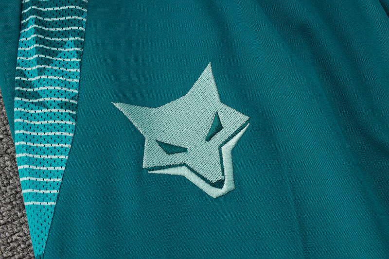24/25 Cruzeiro Green Long-sleeved half-pull training kit Football team kit