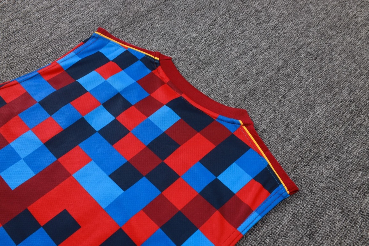 2026 Barcelona Colorful Training Set Shirt and Shorts