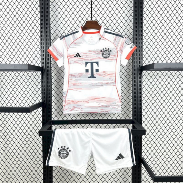 2025/26 Bayern Munich Away jersey kids Kits size: 16-28