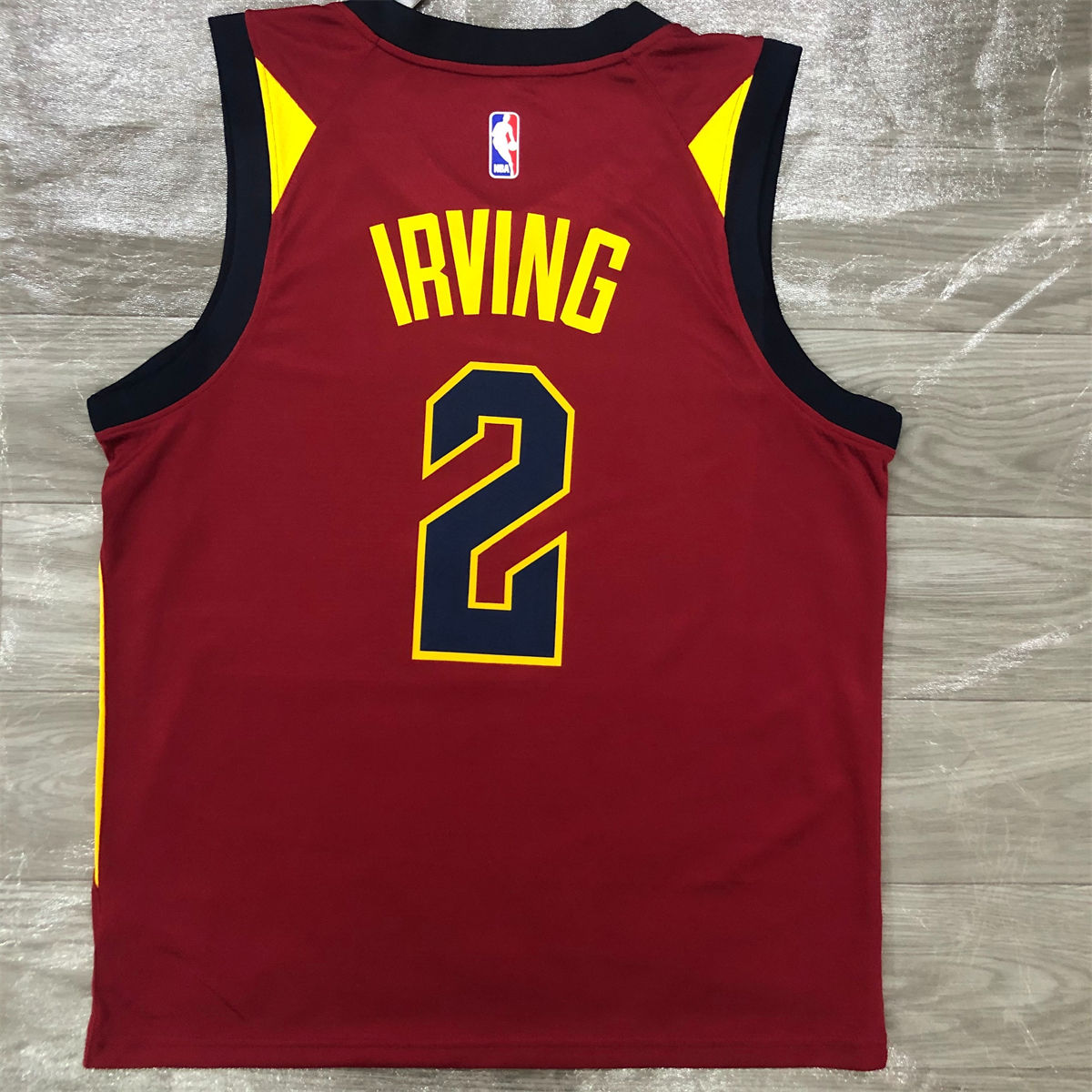 NBA Cleverland Cavaliers V-Neck Red jersey IRVING#2 S-XXL