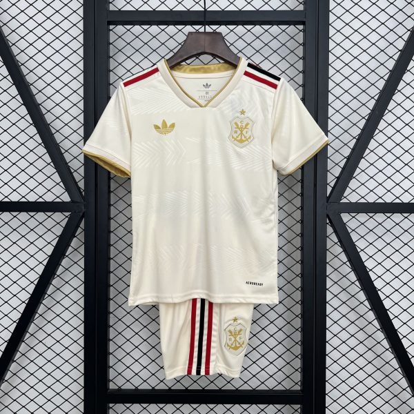 2025/26 Flamengo Second Away jersey kids Kits size: 16-28
