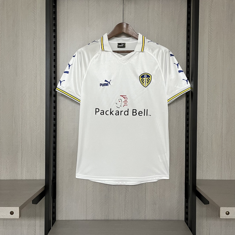 Retro Leeds United 1999 home jersey Fan Version
