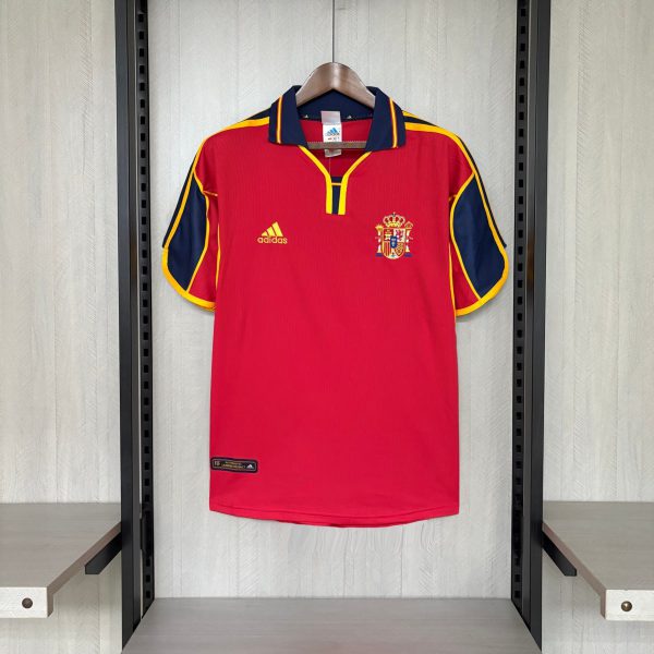 Retro Spain 2000 Home jersey Fan Version