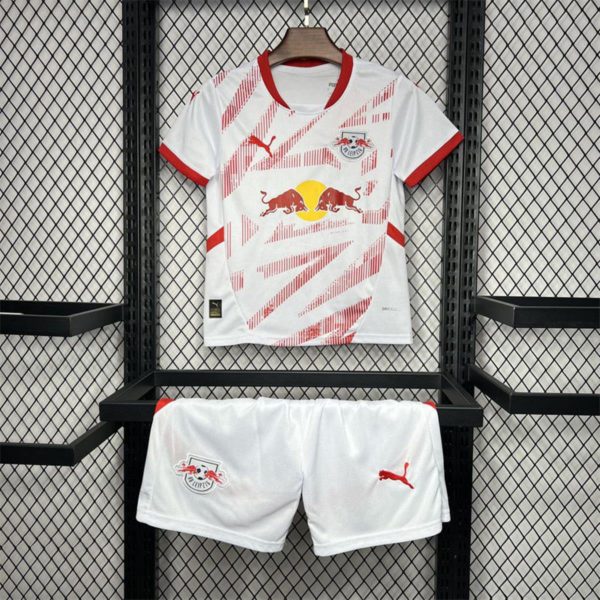 2024/25 RB Leipzig Home jersey Kid Kits Size 16-28
