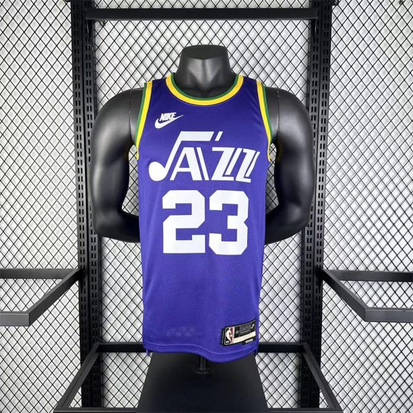 NBA Utah Jazz MARKKANEN#23 2023/24 Swingman Replica Jersey - Classic Edition S-XXL